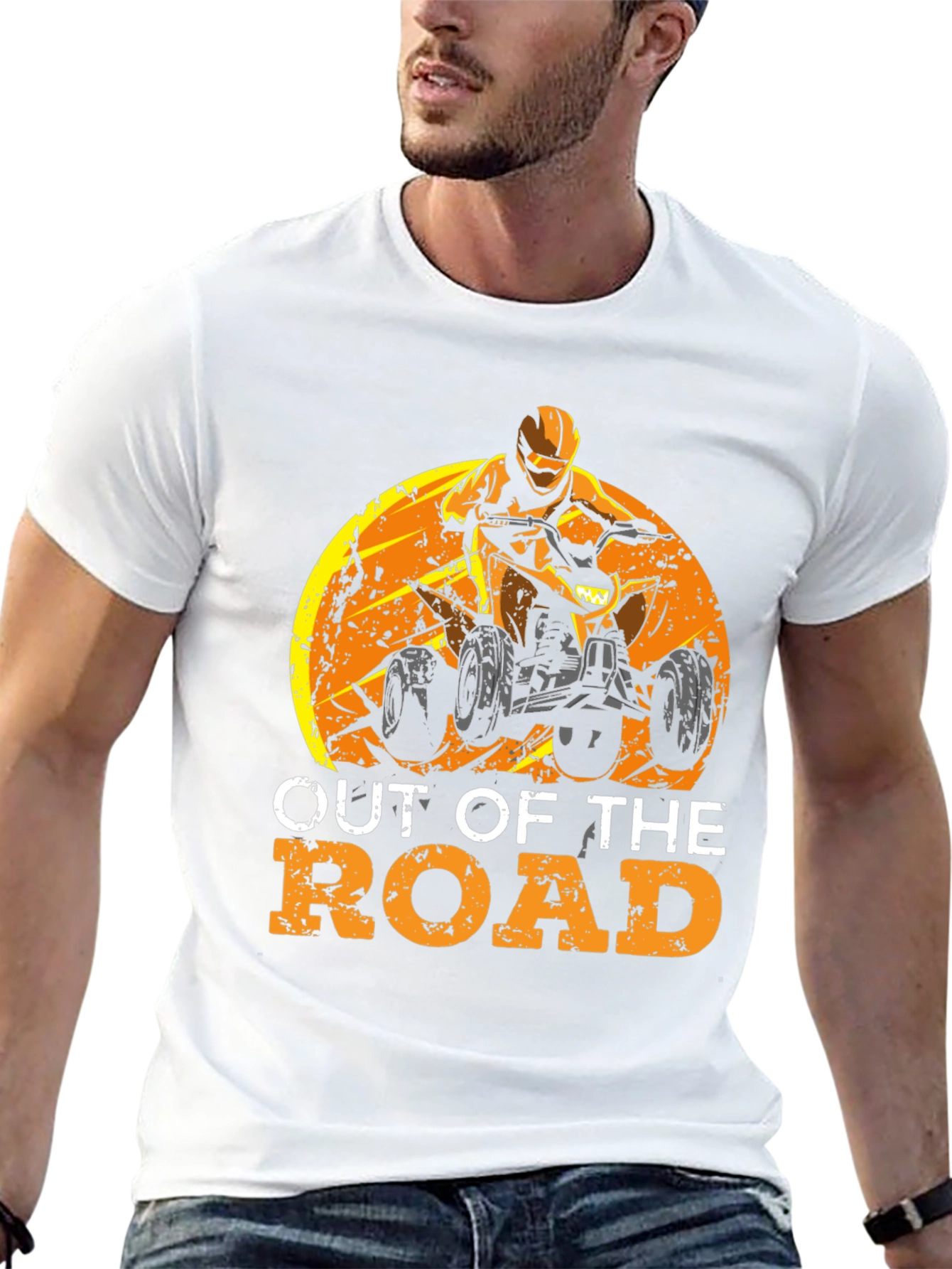 Off-Road ATV Graphic Tee - Black