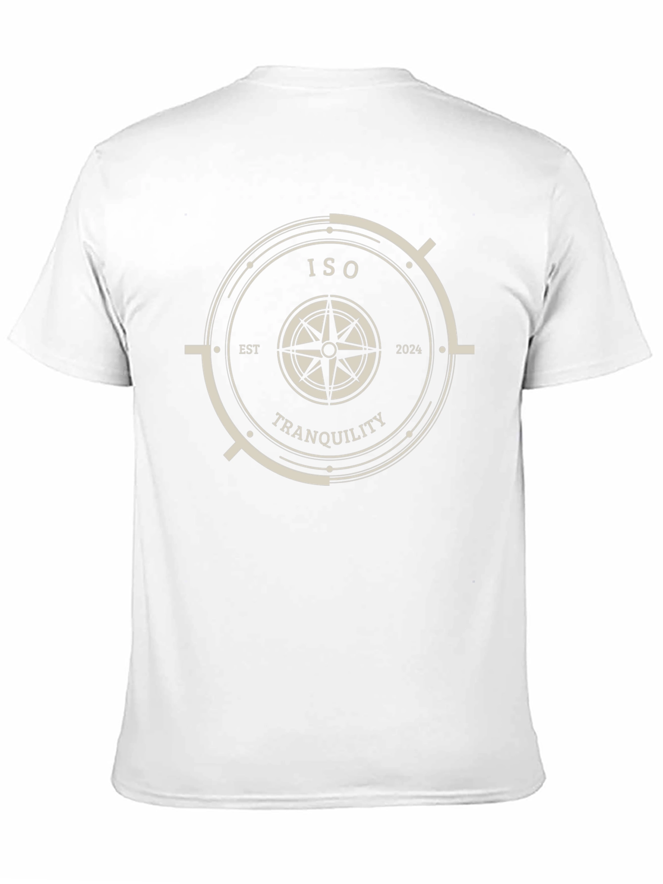 ISO Tranquility Black Graphic T-Shirt