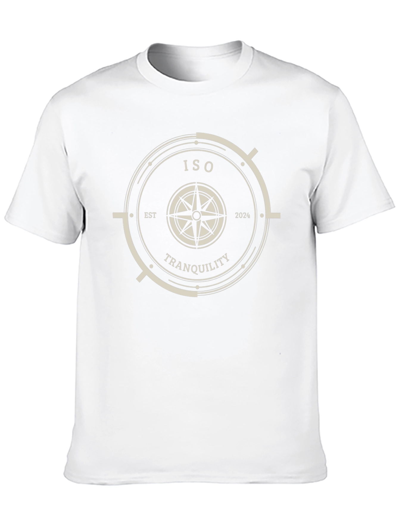 ISO Tranquility Black Graphic T-Shirt