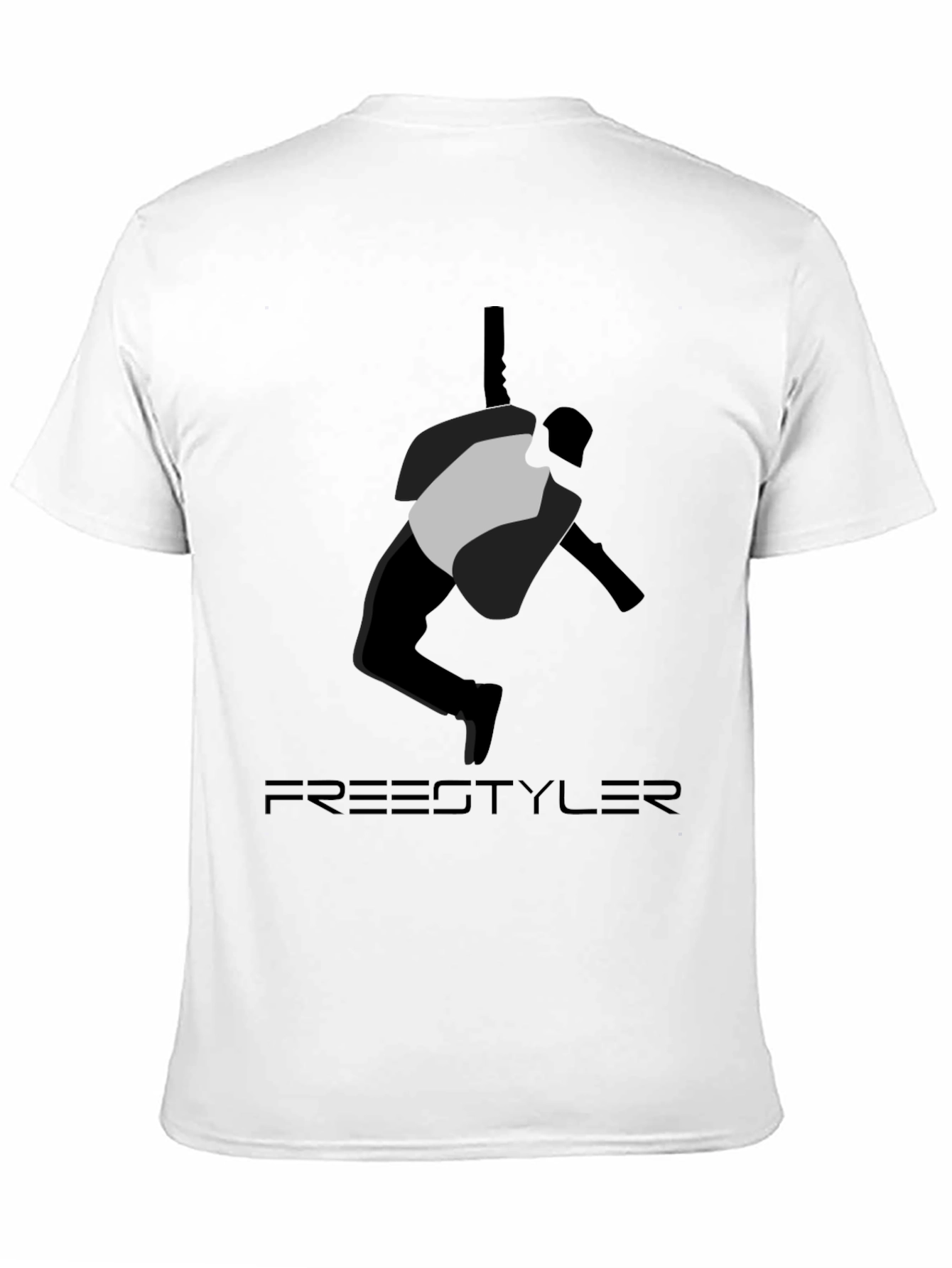 Freestyler Graphic Tee - Mens Black T-Shirt
