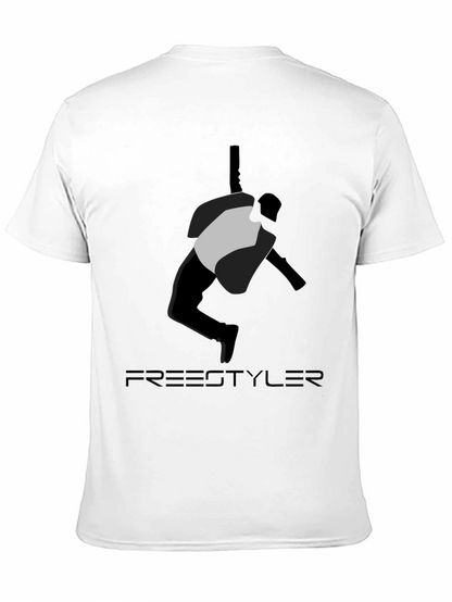 Freestyler Graphic Tee - Mens Black T-Shirt