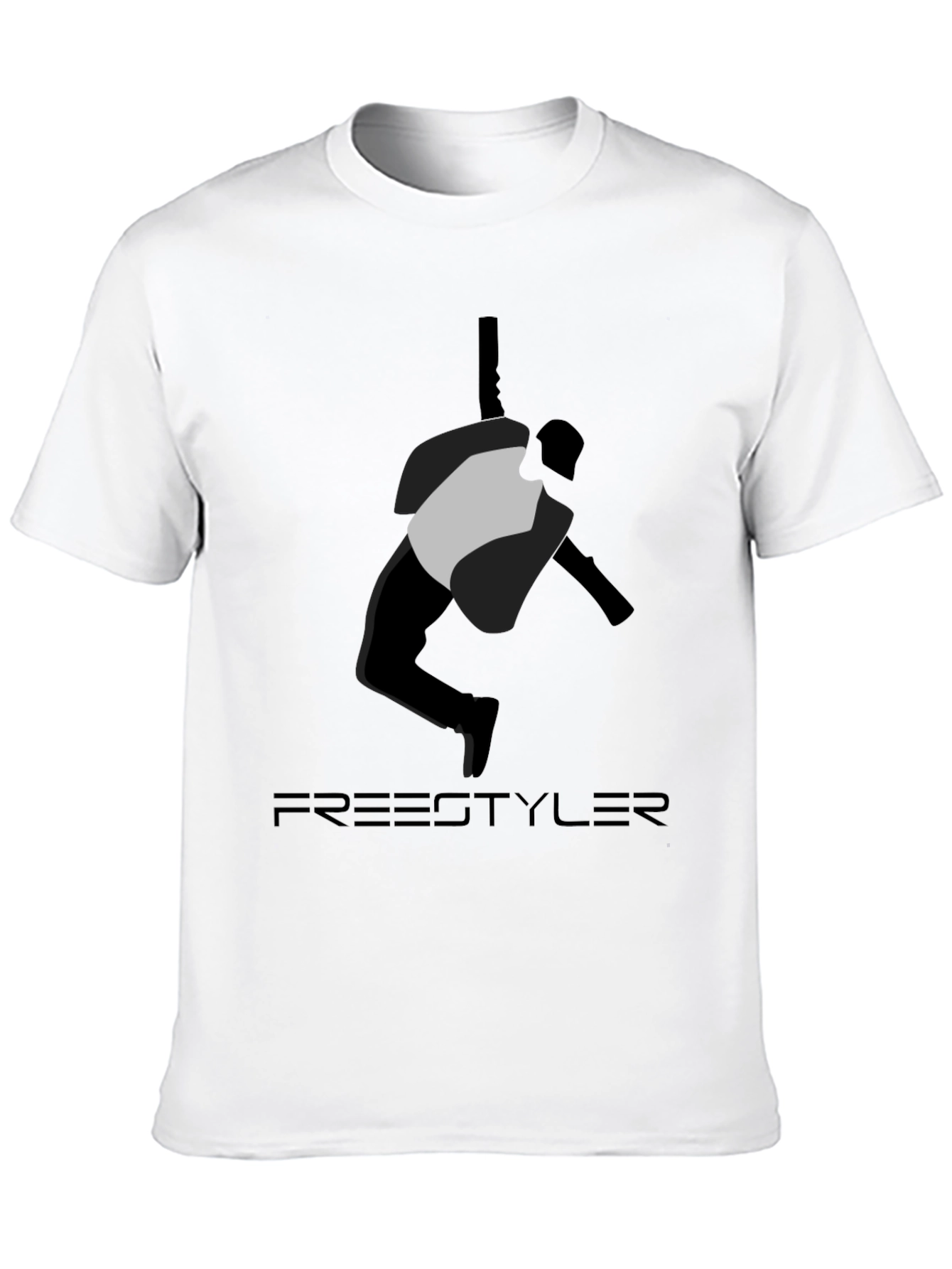 Freestyler Graphic Tee - Mens Black T-Shirt