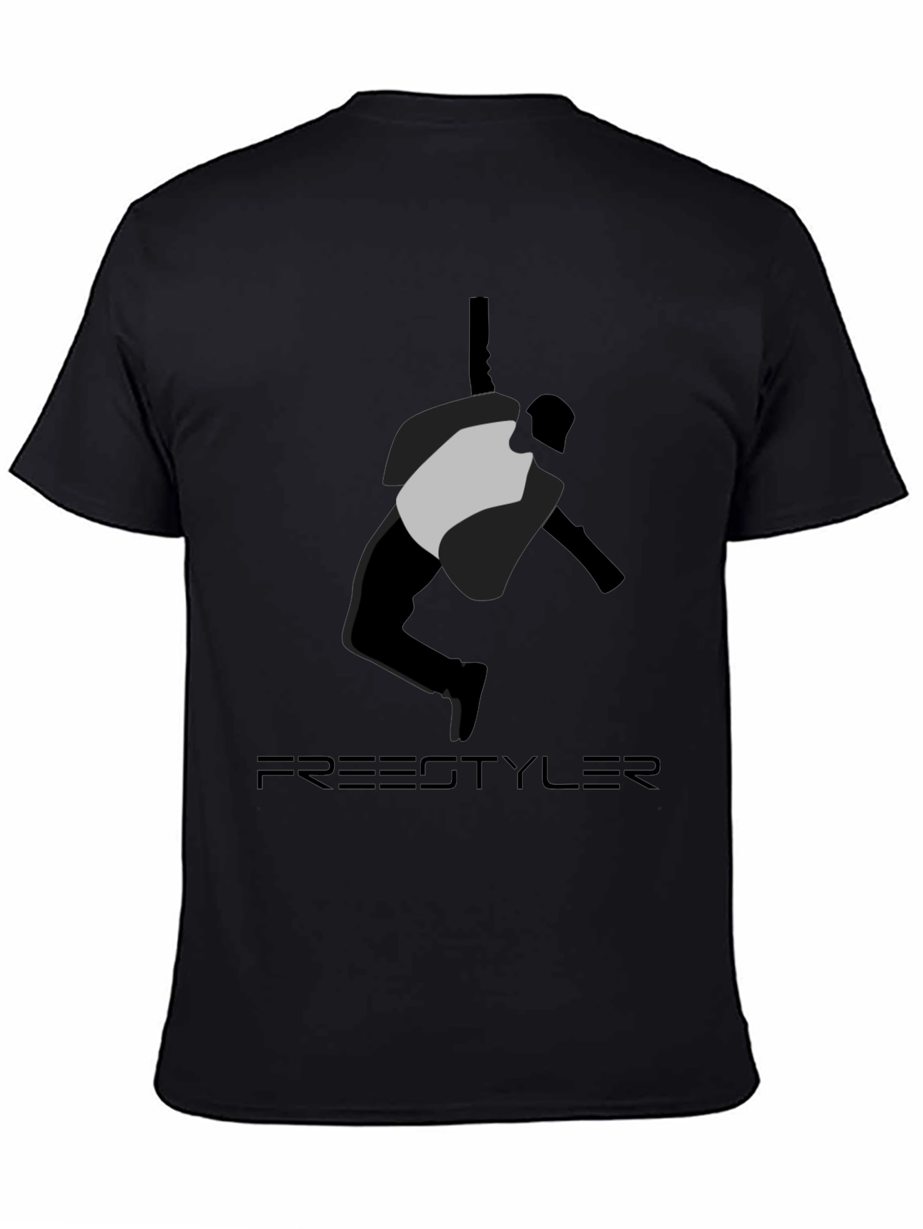 Freestyler Graphic Tee - Mens Black T-Shirt