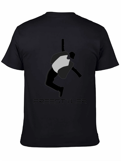 Freestyler Graphic Tee - Mens Black T-Shirt