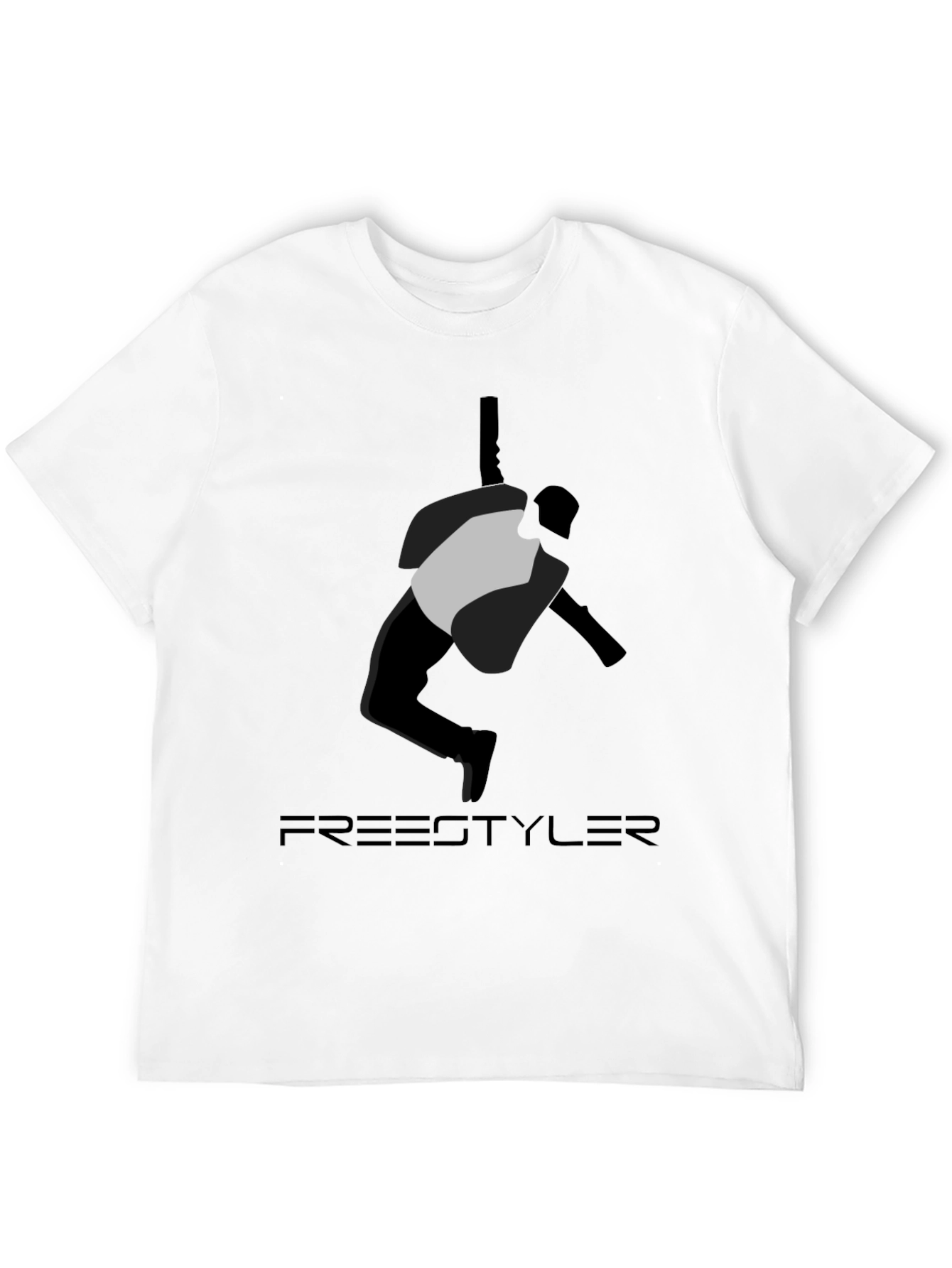Freestyler Graphic Tee - Mens Black T-Shirt