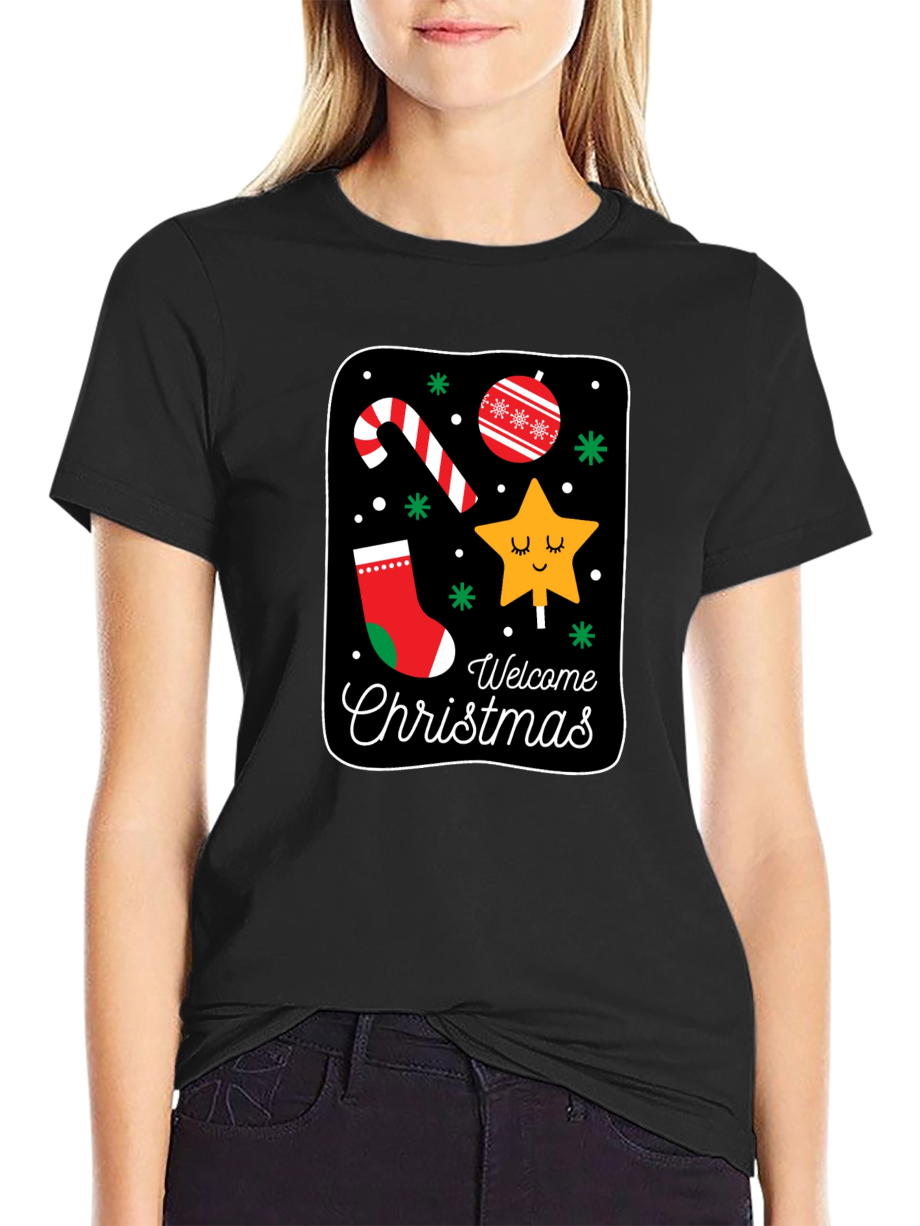 Welcome Christmas Graphic Tee