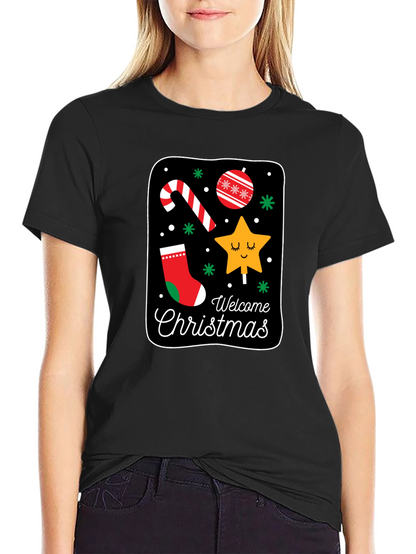 Welcome Christmas Graphic Tee