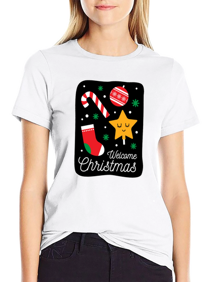 Welcome Christmas Graphic Tee