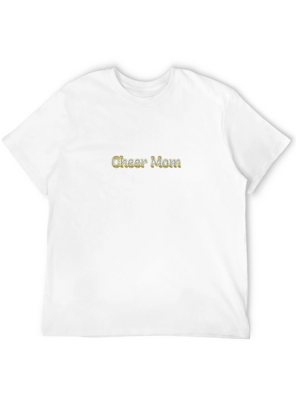 Cheer Mom T-Shirt - Black Cotton Tee