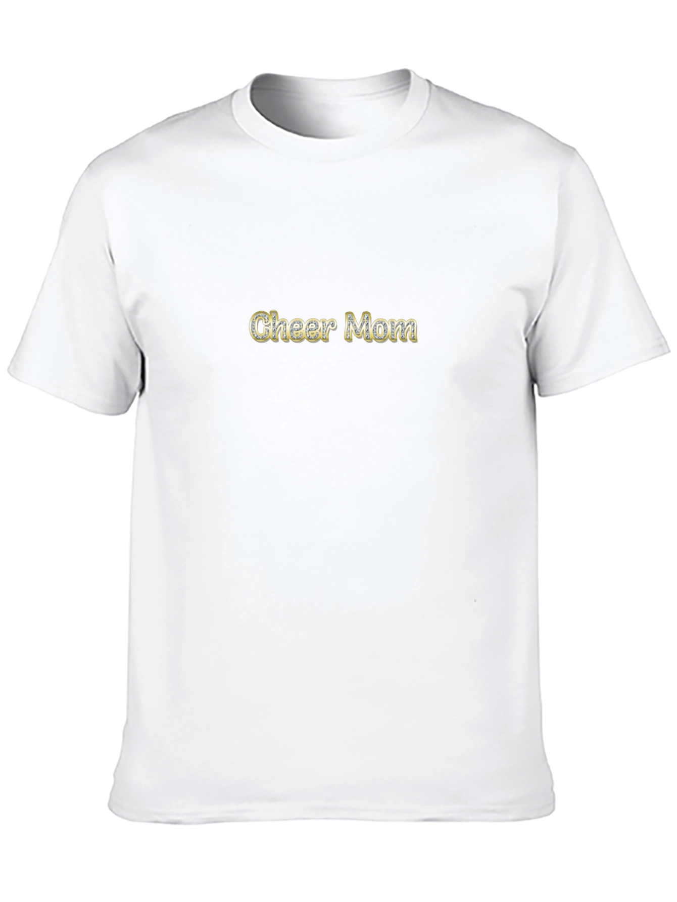 Cheer Mom T-Shirt - Black Cotton Tee