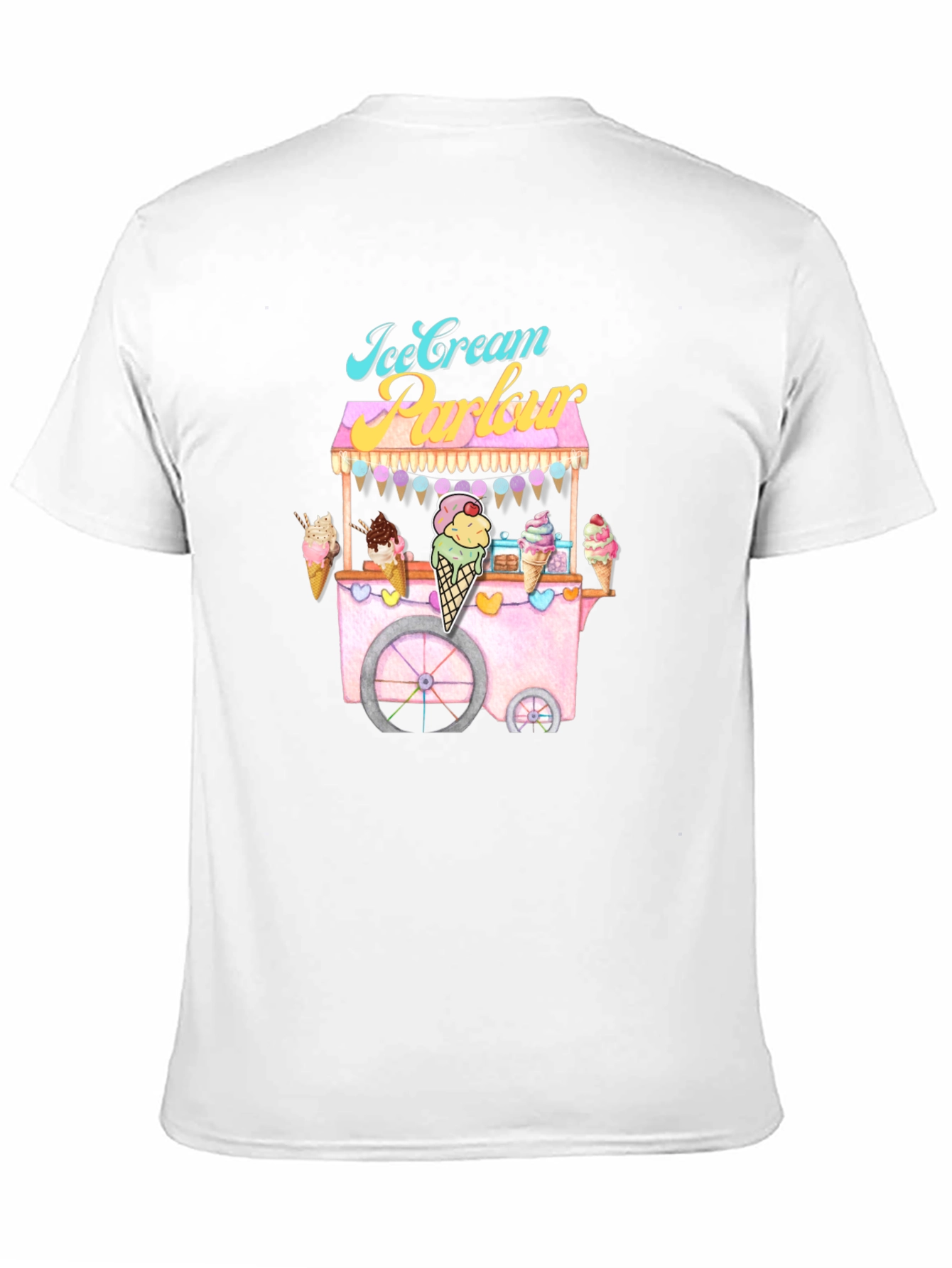 Ice Cream Parlor T-Shirt Foodie Fashion Tee
