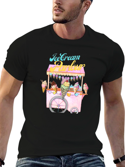 Ice Cream Parlor T-Shirt Foodie Fashion Tee