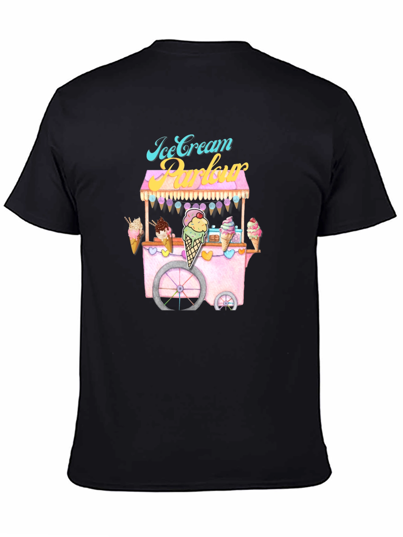 Ice Cream Parlor T-Shirt Foodie Fashion Tee