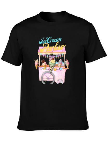 Ice Cream Parlor T-Shirt Foodie Fashion Tee