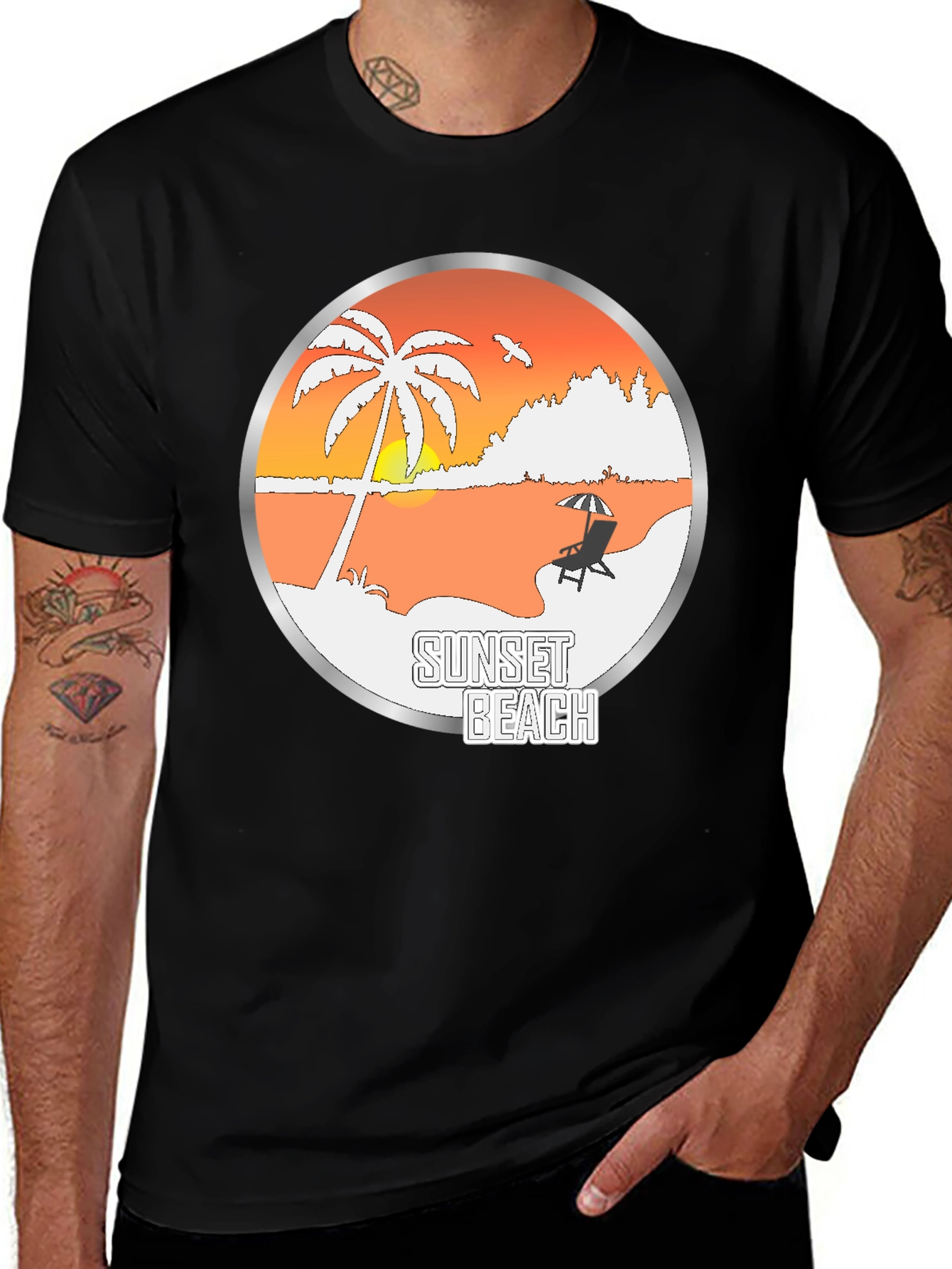 Sunset Beach Graphic Tee