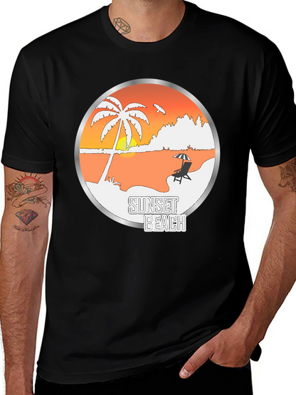 Sunset Beach Graphic Tee