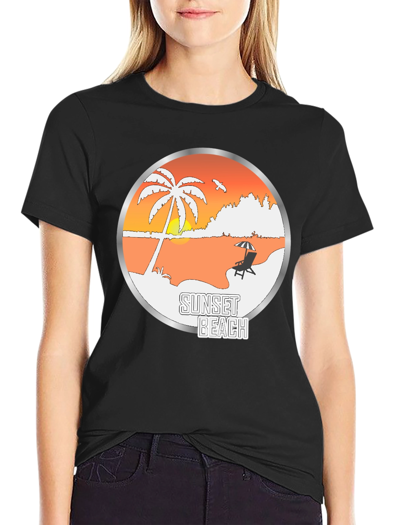 Sunset Beach Graphic Tee