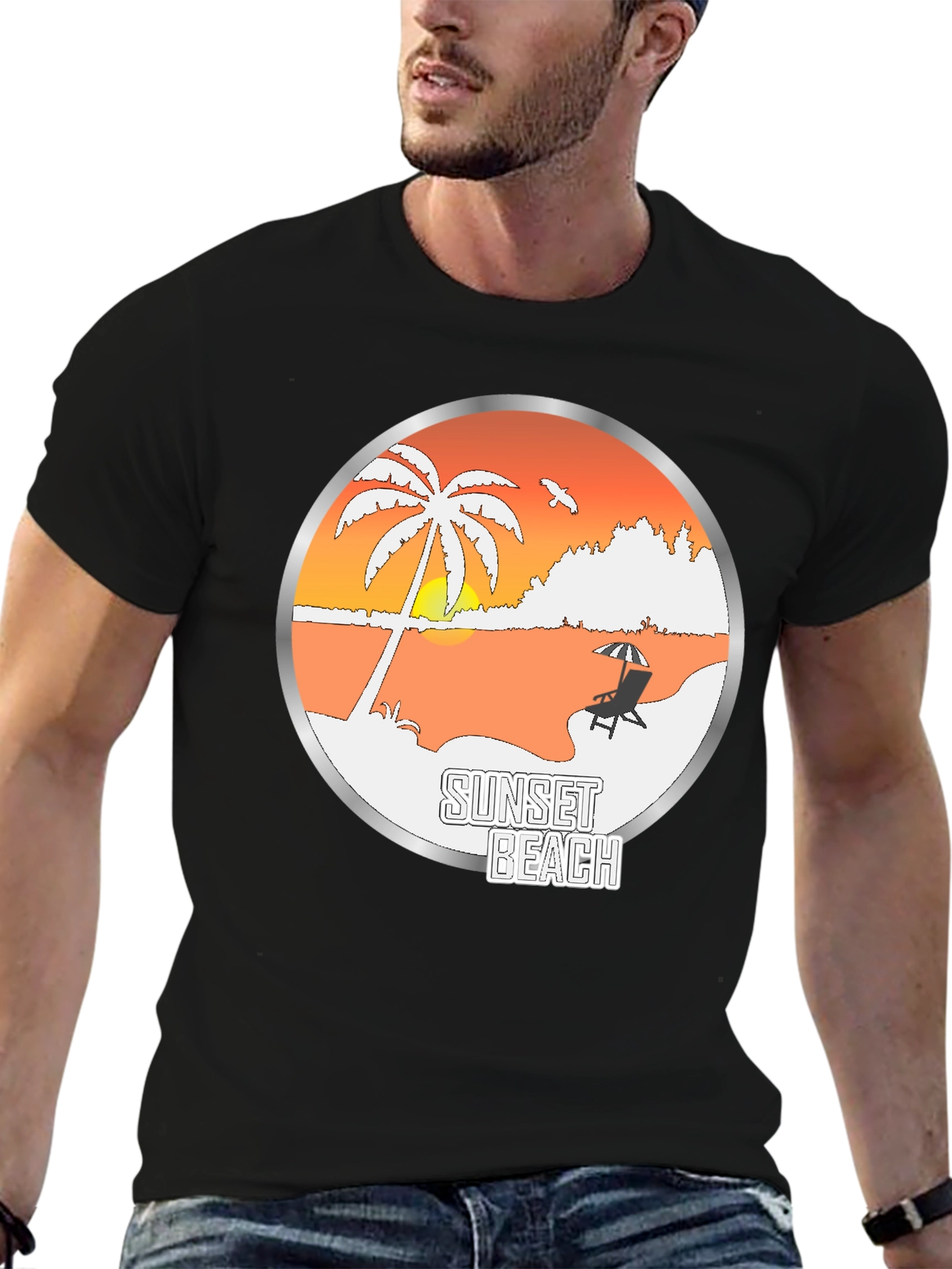 Sunset Beach Graphic Tee