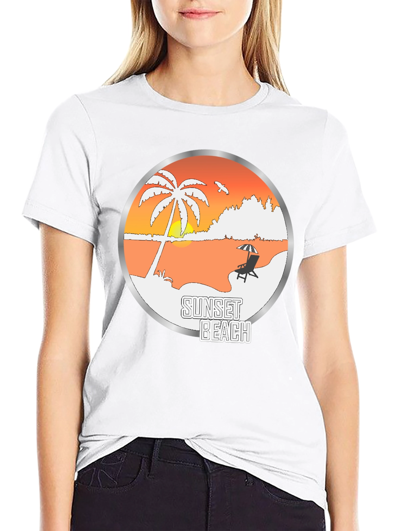 Sunset Beach Graphic Tee