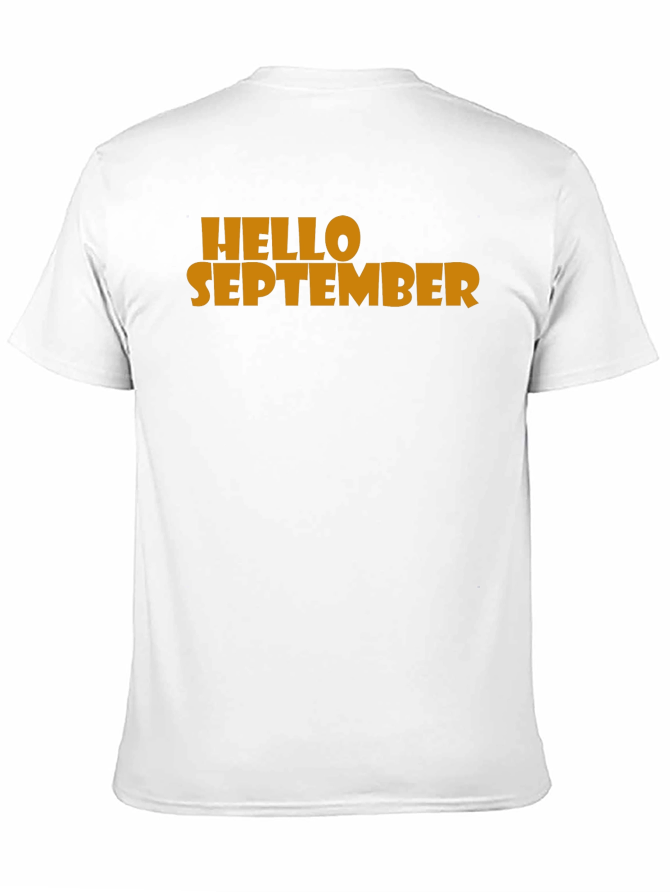 Hello September Graphic Tee - Mens Black T-Shirt