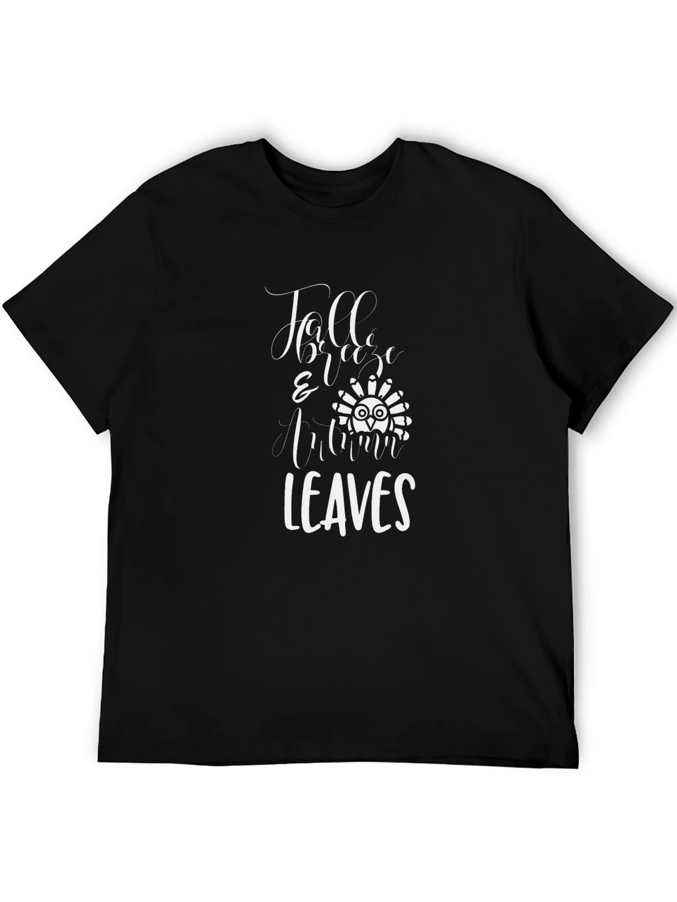 Fall Breeze & Autumn Leaves Graphic Tee