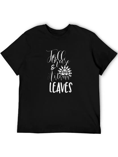 Fall Breeze & Autumn Leaves Graphic Tee