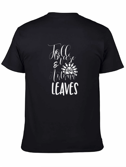 Fall Breeze & Autumn Leaves Graphic Tee