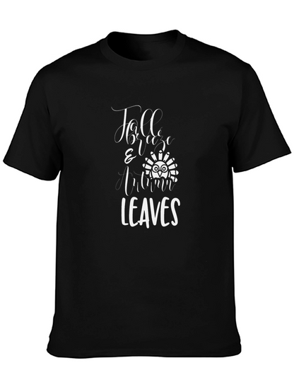 Fall Breeze & Autumn Leaves Graphic Tee