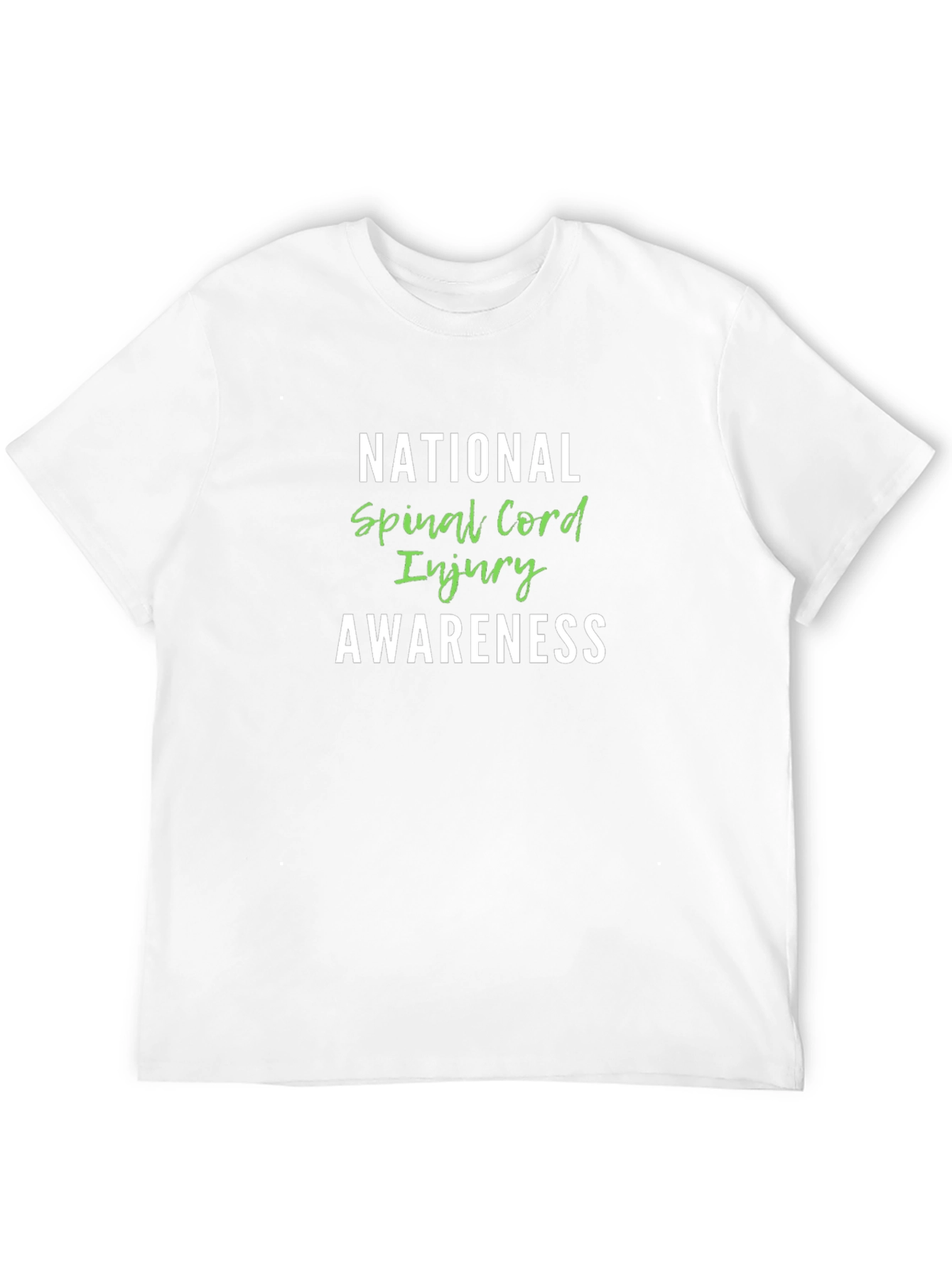 Spinal Cord Injury Awareness Graphic T-Shirt