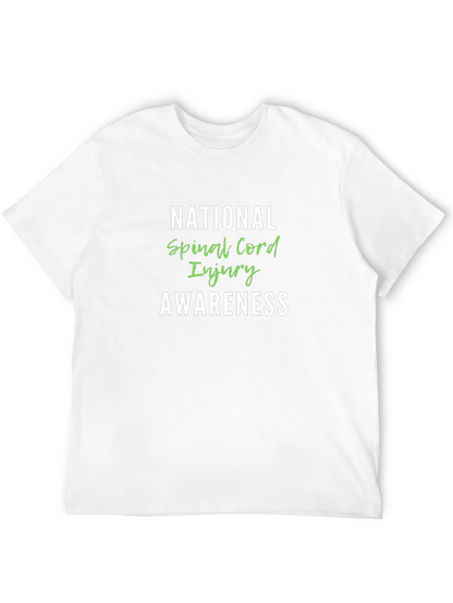 Spinal Cord Injury Awareness Graphic T-Shirt
