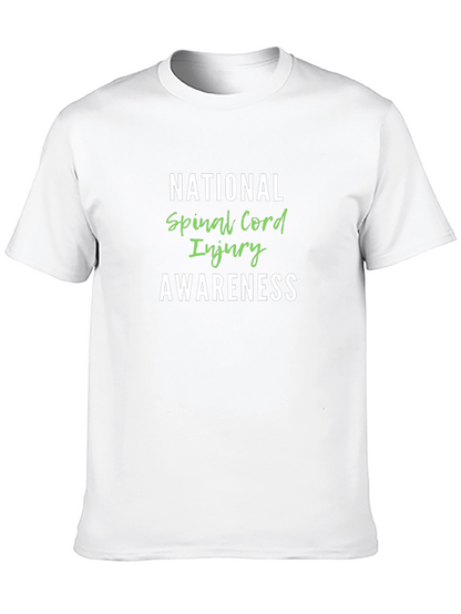 Spinal Cord Injury Awareness Graphic T-Shirt