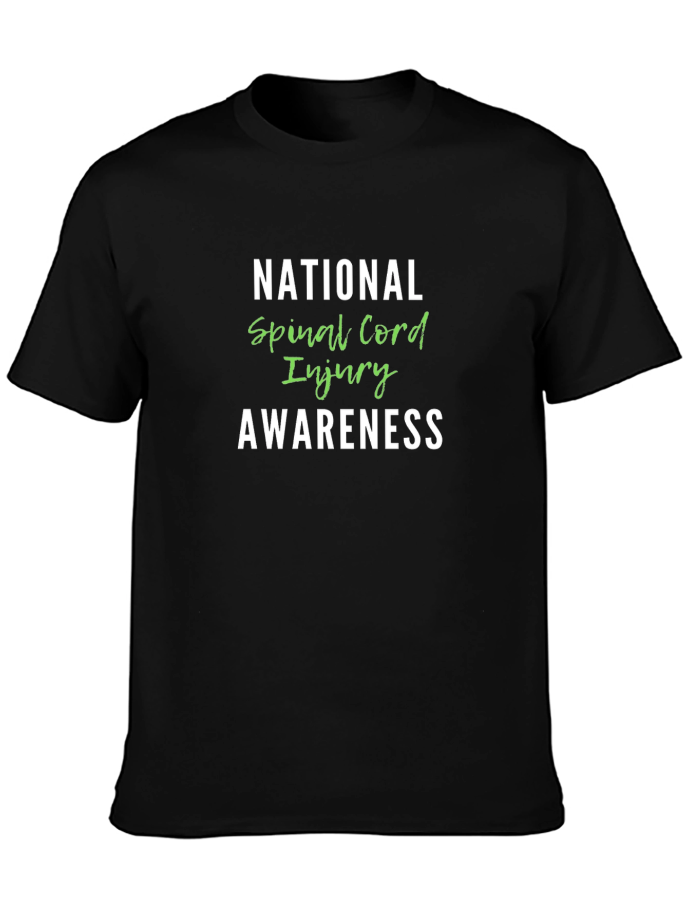 Spinal Cord Injury Awareness Graphic T-Shirt