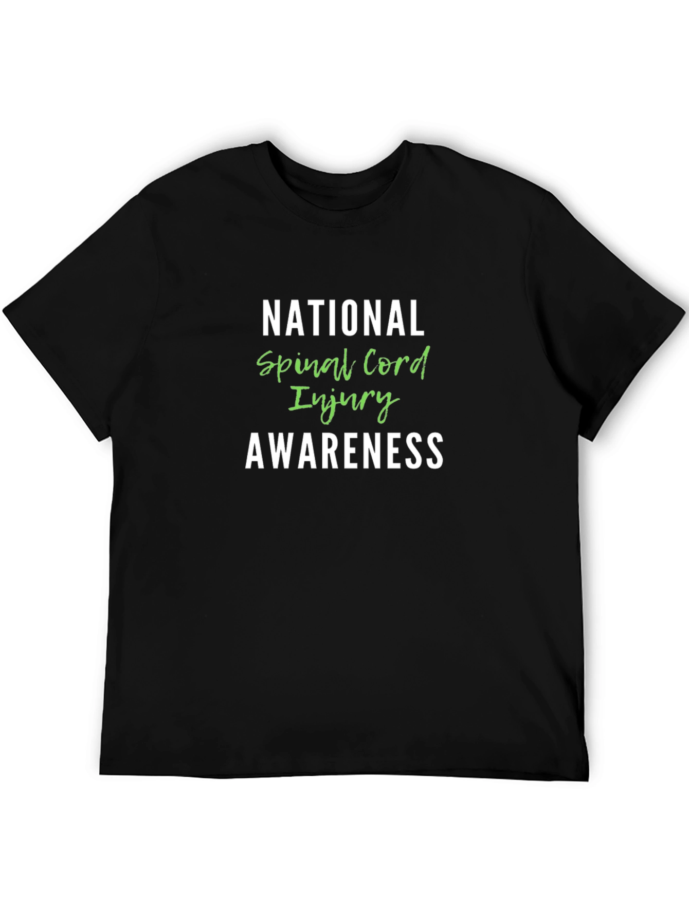 Spinal Cord Injury Awareness Graphic T-Shirt