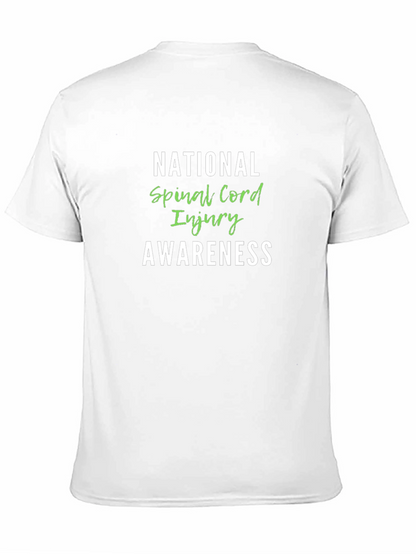 Spinal Cord Injury Awareness Graphic T-Shirt