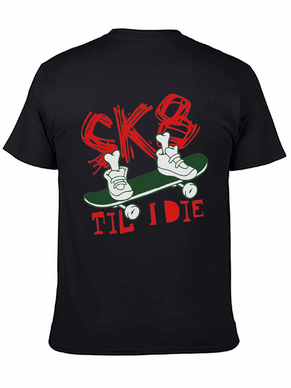 Skate Til I Die Graphic T-Shirt