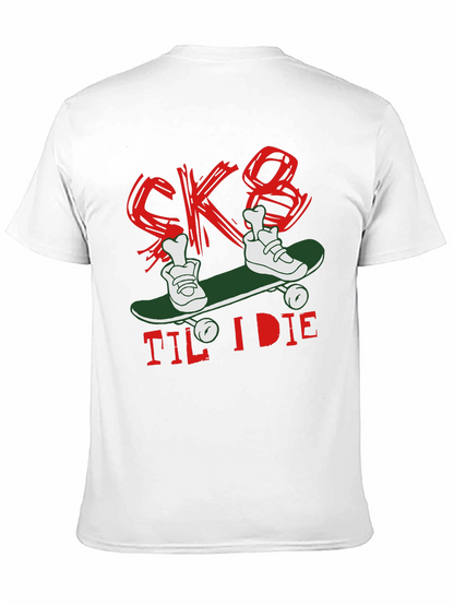 Skate Til I Die Graphic T-Shirt