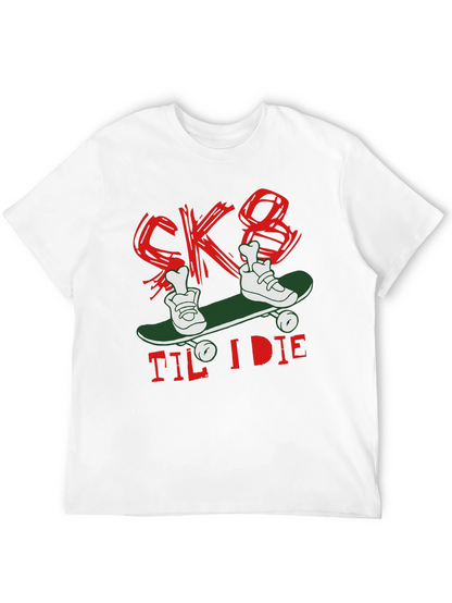 Skate Til I Die Graphic T-Shirt
