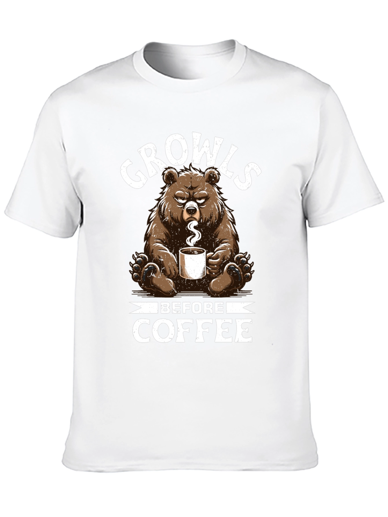 Growls Before Coffee T-Shirt
