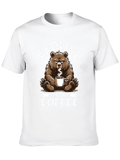 Growls Before Coffee T-Shirt