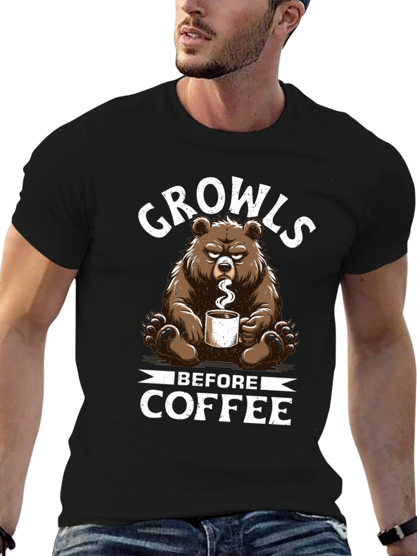 Growls Before Coffee T-Shirt