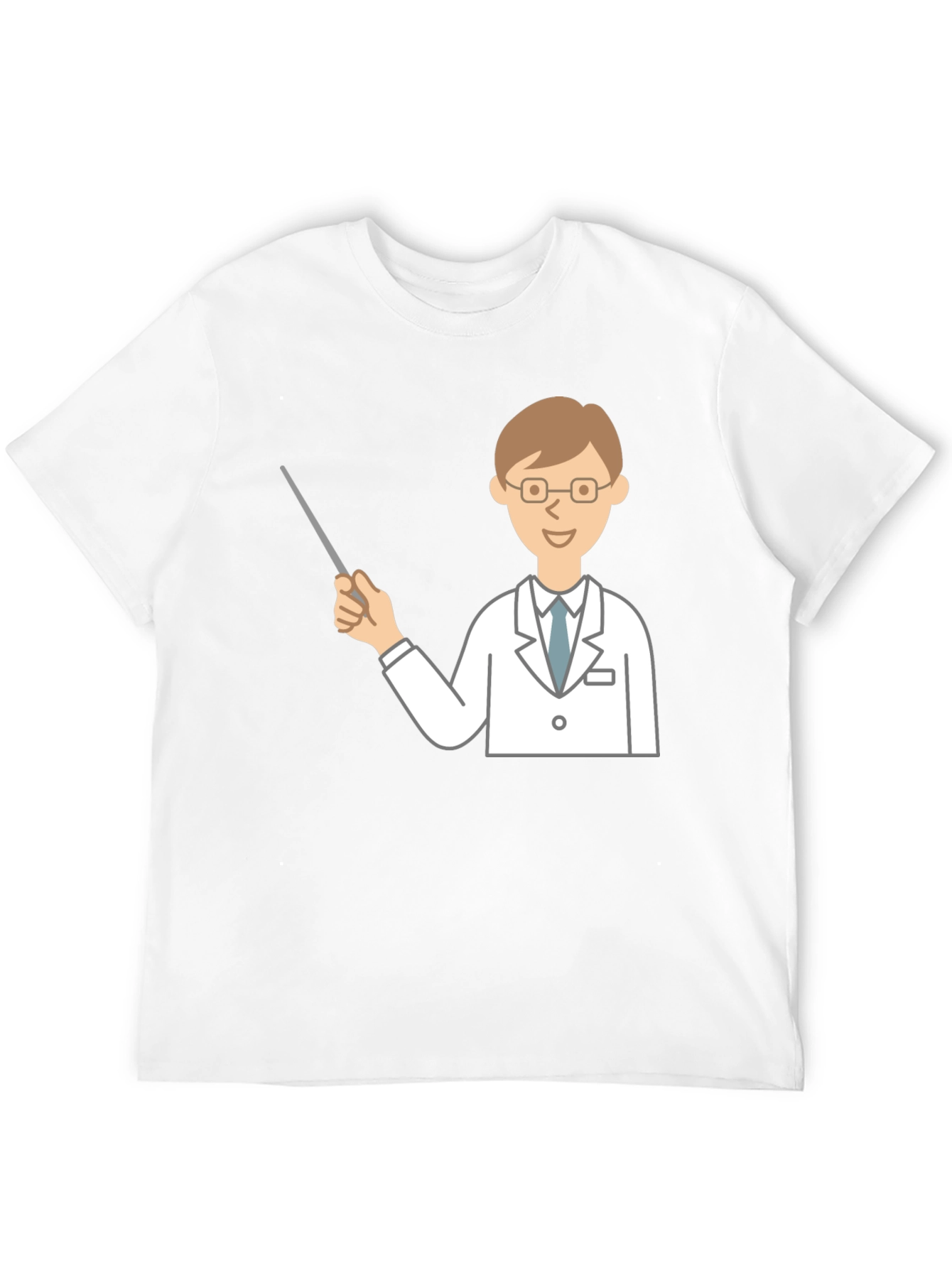 Doctor Graphic Tee - Unique Design Black T-Shirt
