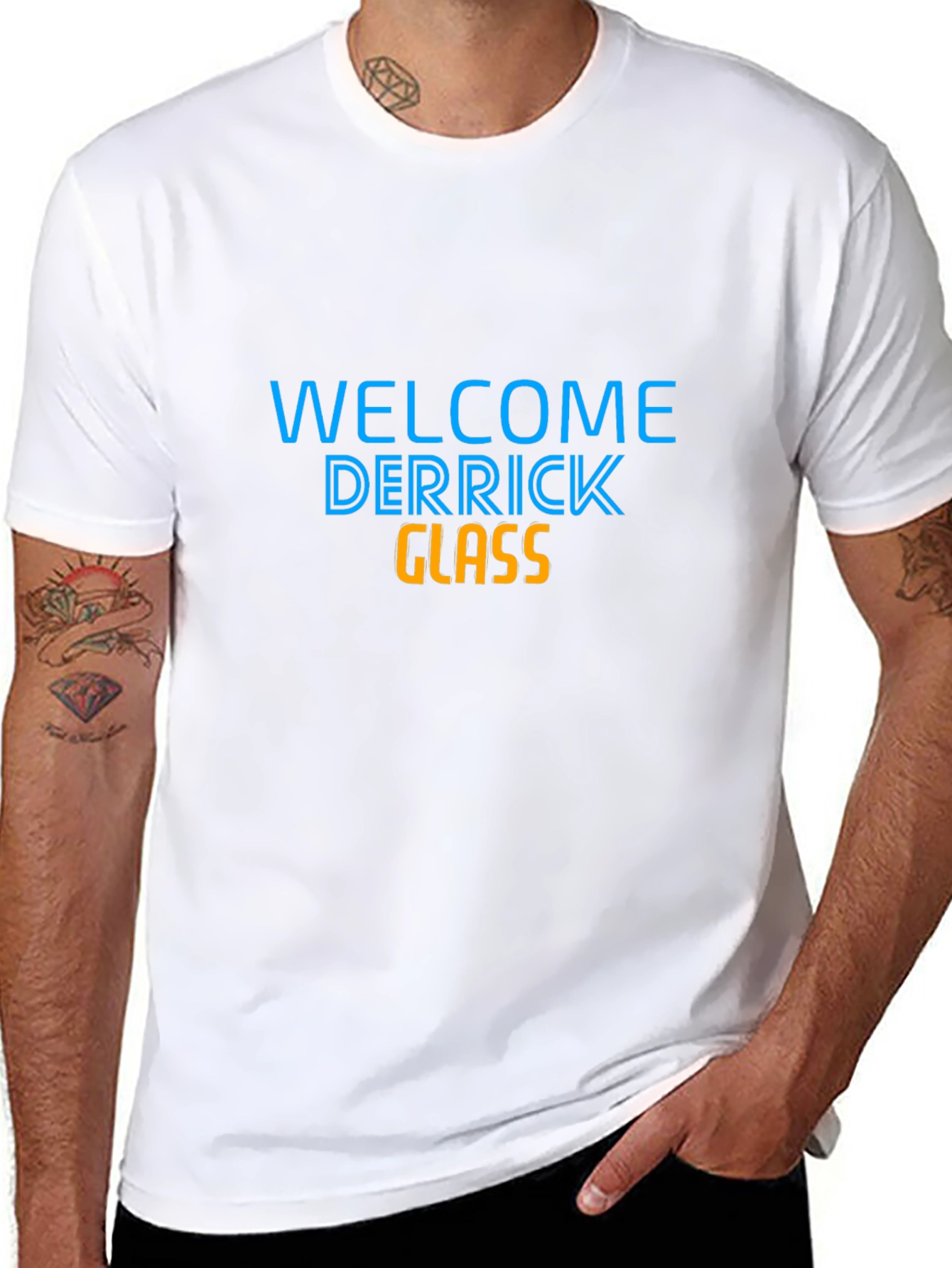 Welcome Derrick Glass Graphic Tee