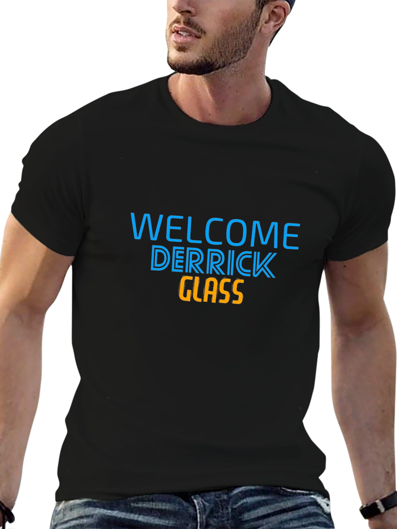 Welcome Derrick Glass Graphic Tee