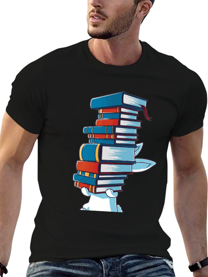 Bookworm Bear T-Shirt - Literary Humor