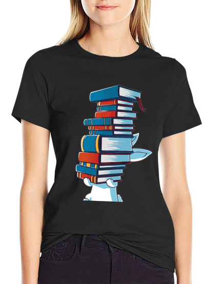 Bookworm Bear T-Shirt - Literary Humor