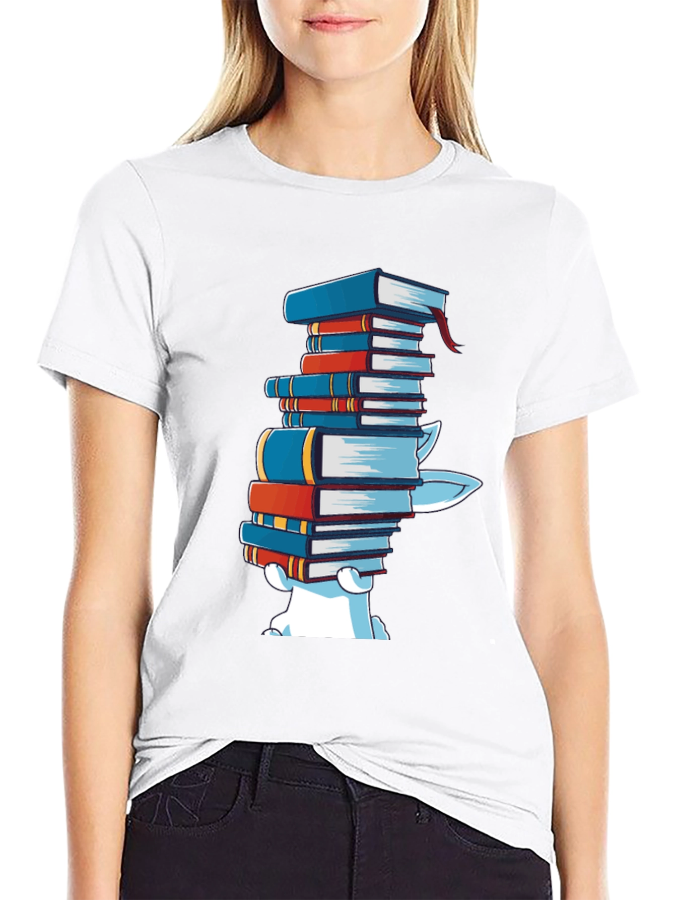 Bookworm Bear T-Shirt - Literary Humor