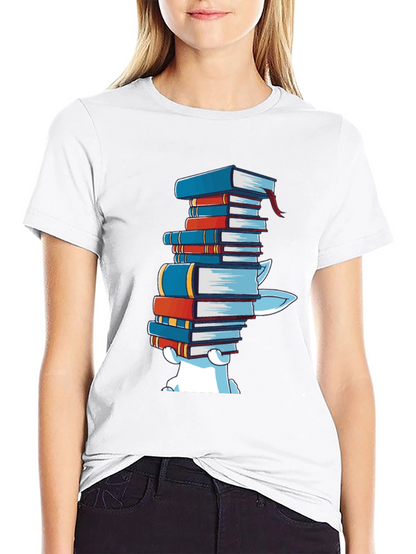 Bookworm Bear T-Shirt - Literary Humor