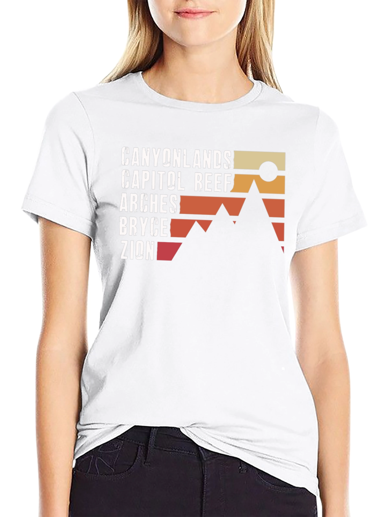 National Park T-Shirt: Canyonlands Arches Zion