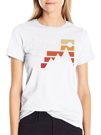 National Park T-Shirt: Canyonlands Arches Zion