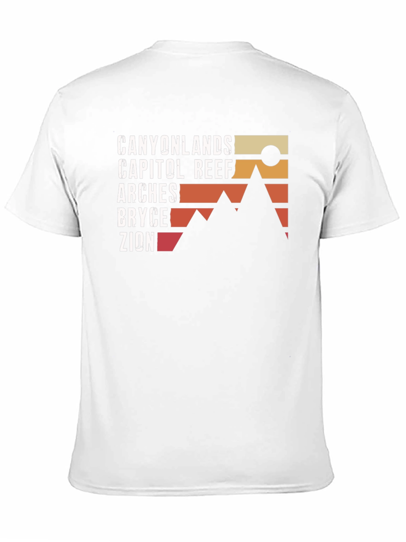 National Park T-Shirt: Canyonlands Arches Zion